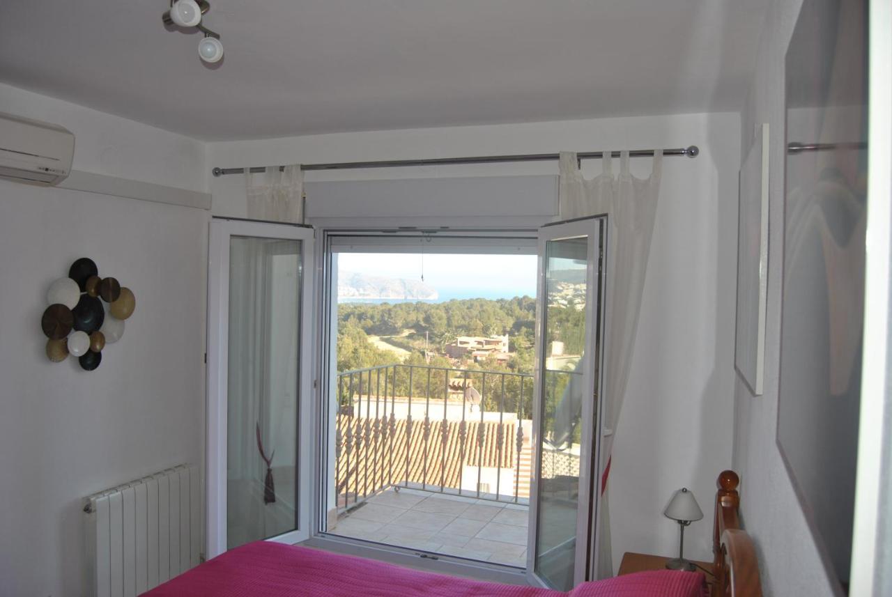 Rosalalinda - Cosy Semi-Detached Home With Sea Views And Large Terrace Moraira Exteriér fotografie